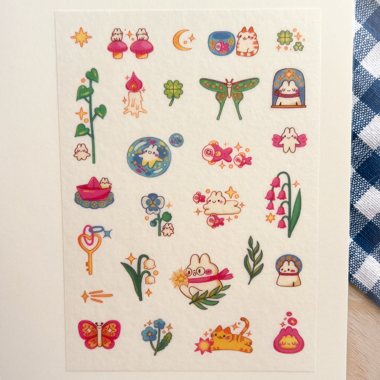 Little Magic Washi Sticker Sheet