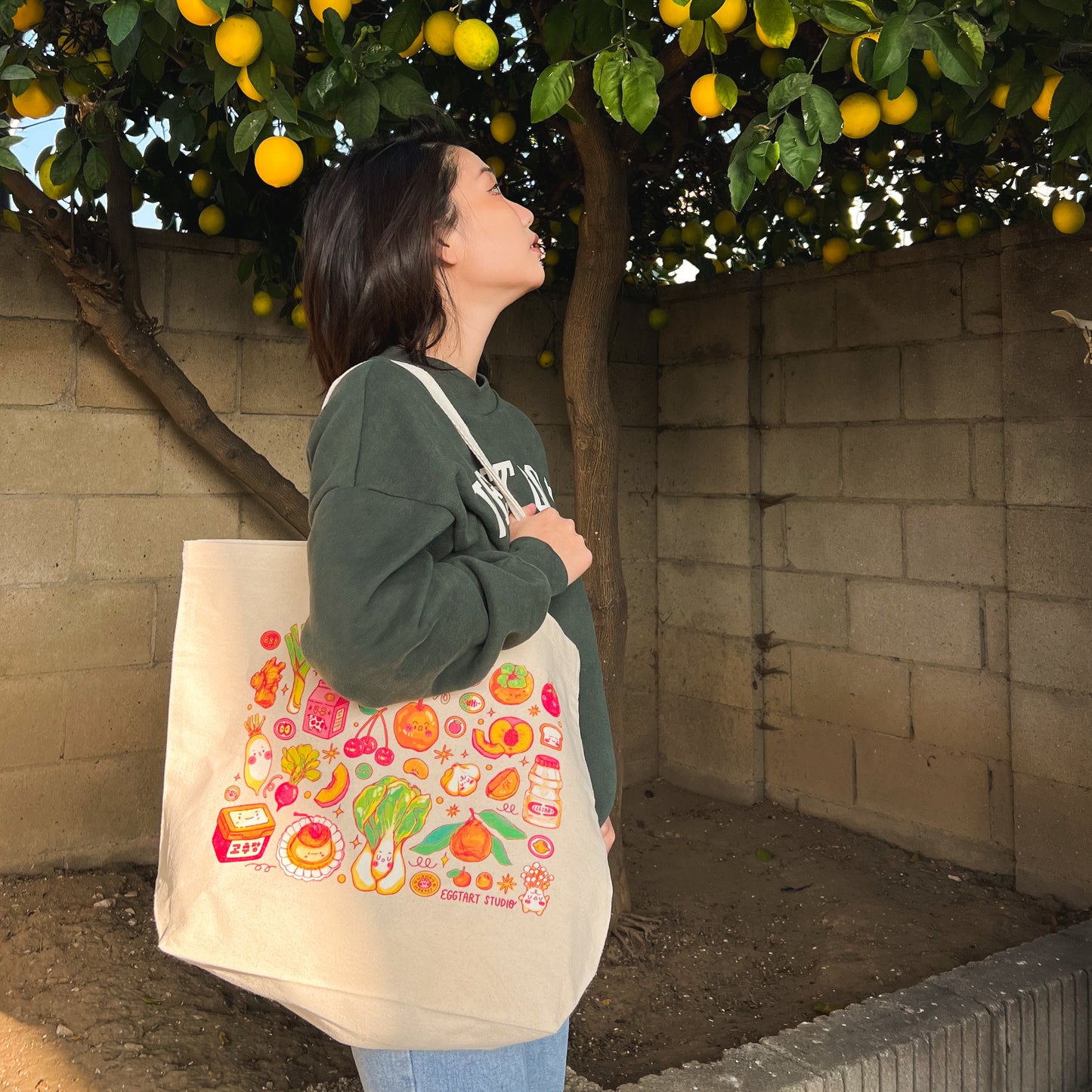 Grocery Store Canvas Tote Bag