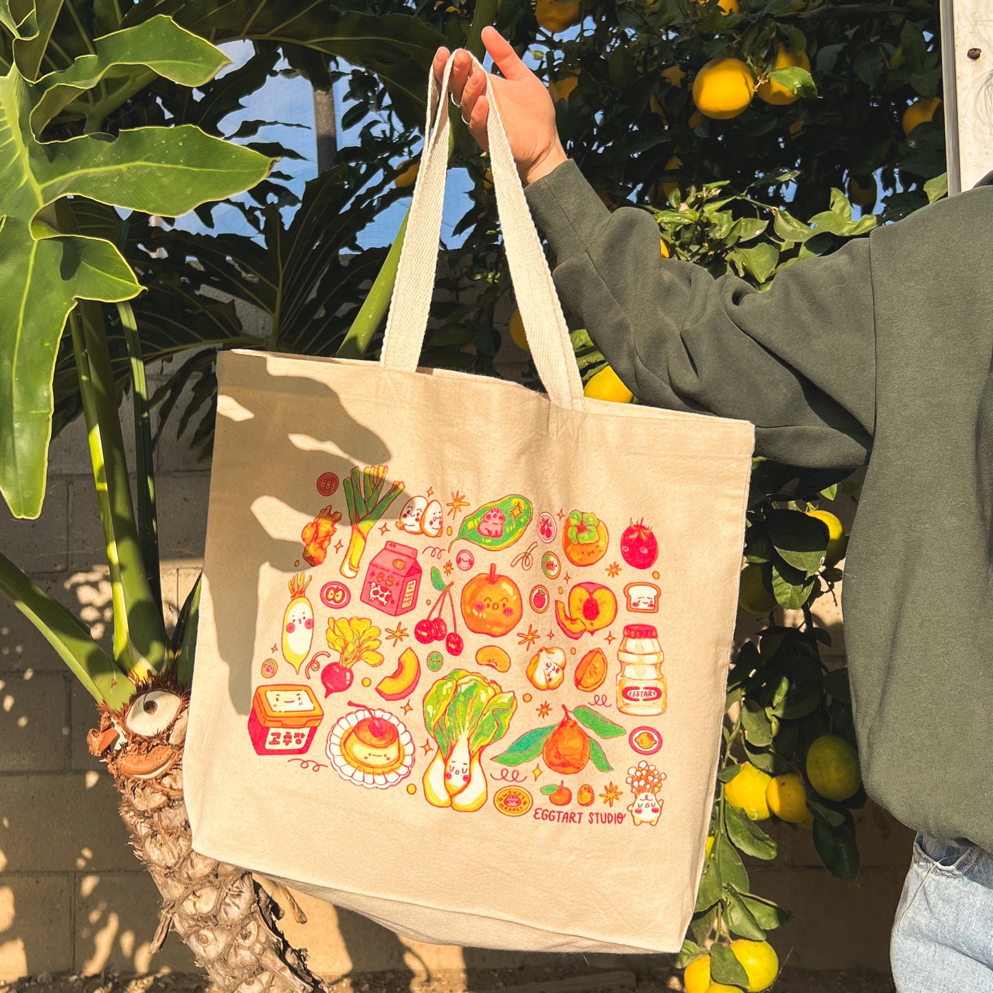 Grocery Store Canvas Tote Bag