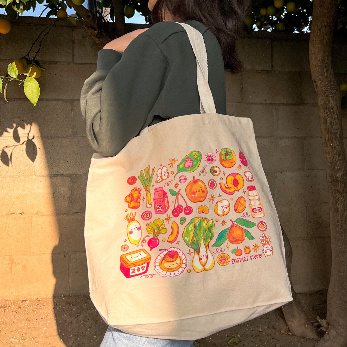 Grocery Store Canvas Tote Bag