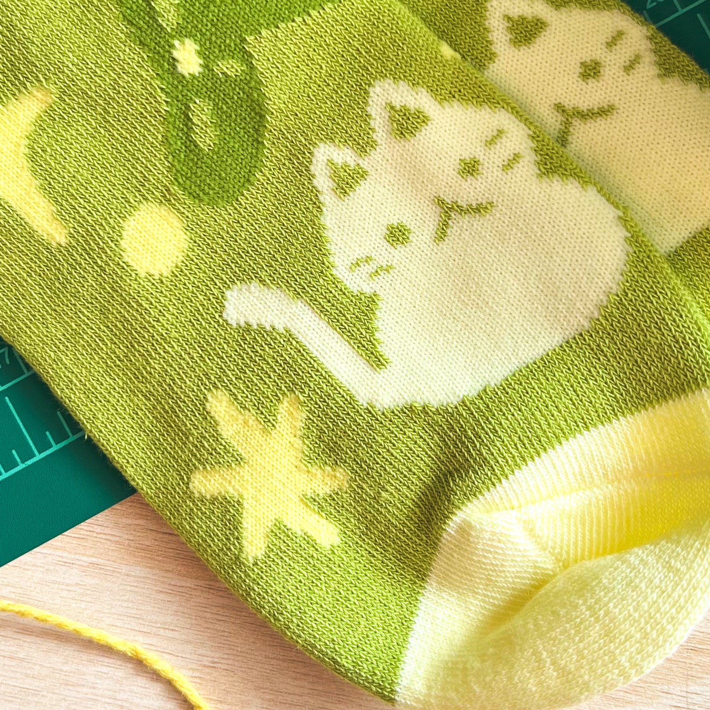 Plants and Cats Socks