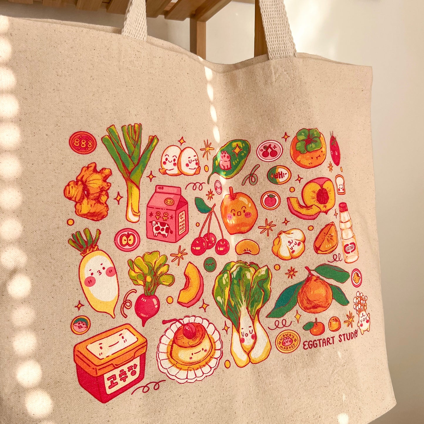 Grocery Store Canvas Tote Bag