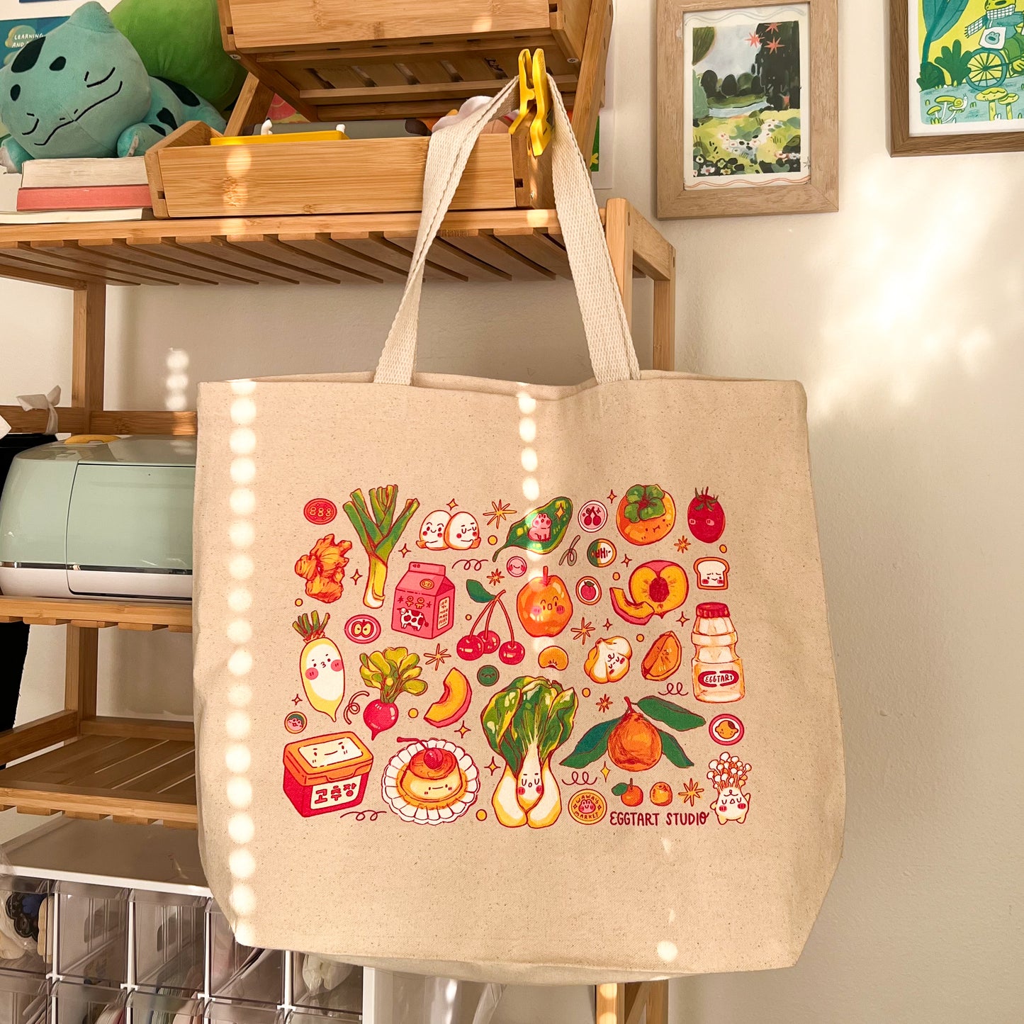 Grocery Store Canvas Tote Bag