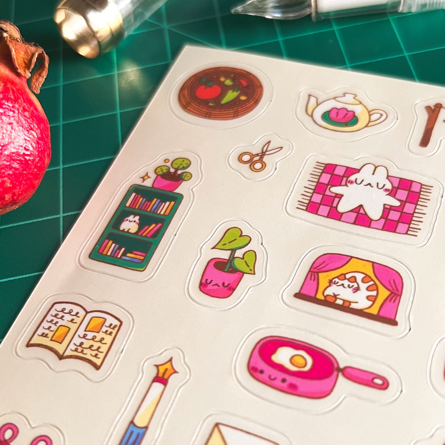 Slow Life Sticker Sheet