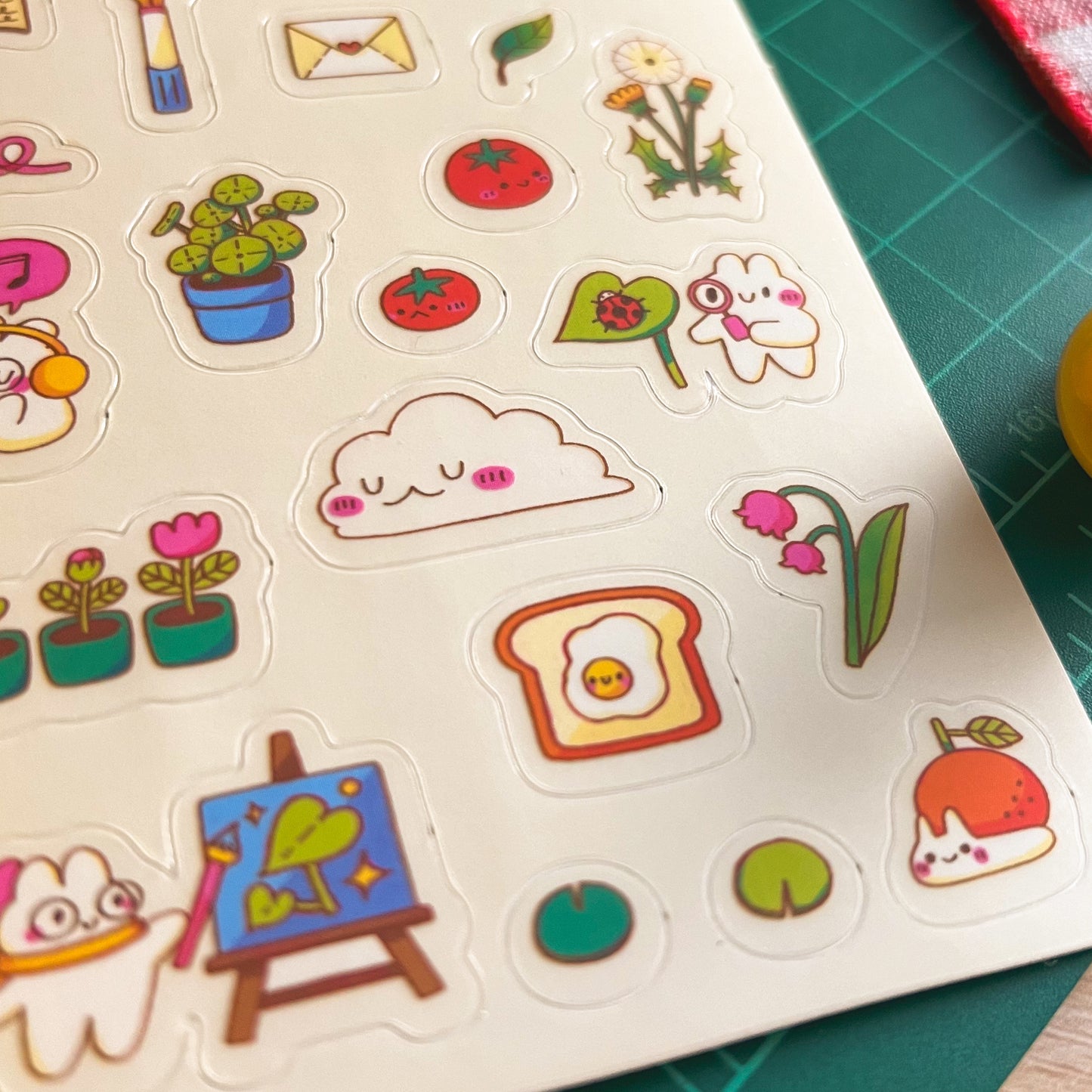 Slow Life Sticker Sheet