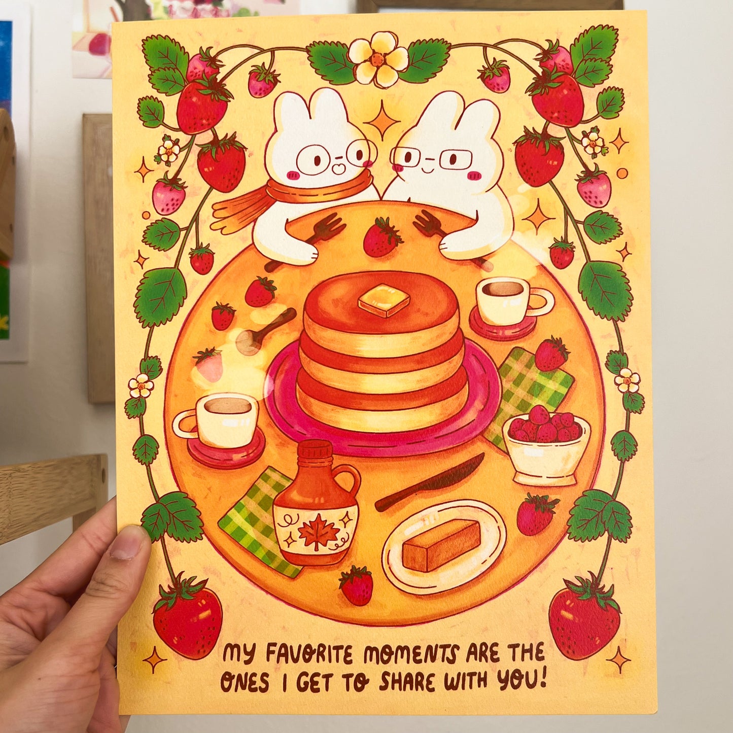 Favorite Moments Pancake Print