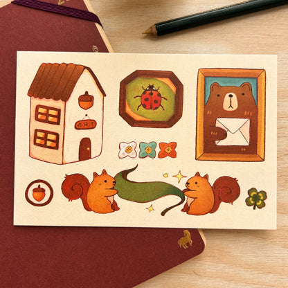 Forest Art Gallery Postcard