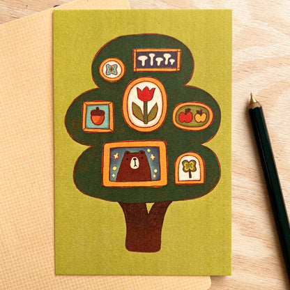 Tree Gallery Postcard