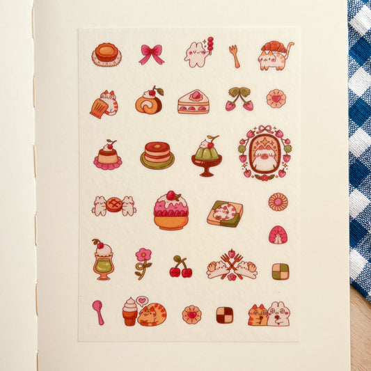 Sweet Treats Washi Sticker Sheet