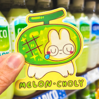 Melon-choly Sticker