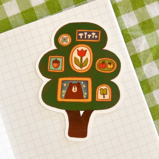 Forest Art Gallery Sticker