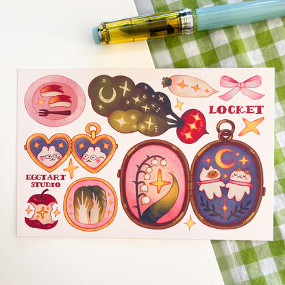 Locket Postcard
