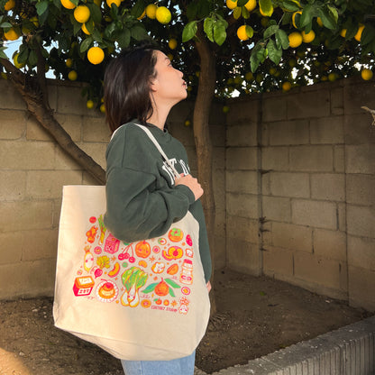 Grocery Store Canvas Tote Bag