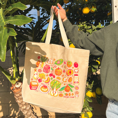 Grocery Store Canvas Tote Bag
