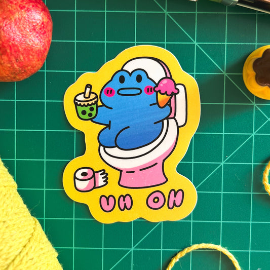 Uh Oh Sticker