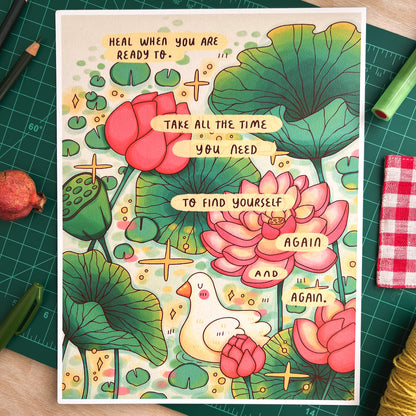 Lilly Pond Print