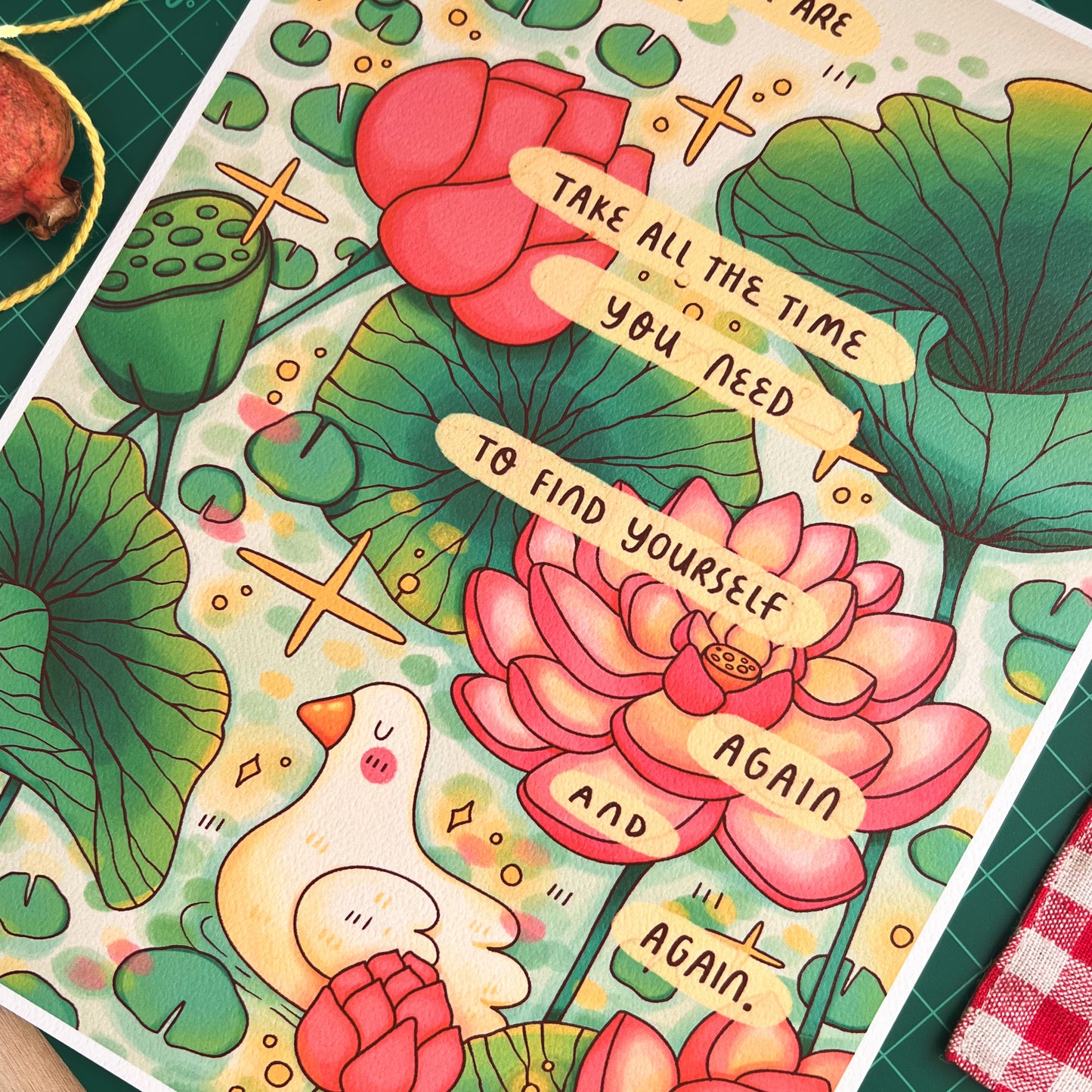 Lilly Pond Print