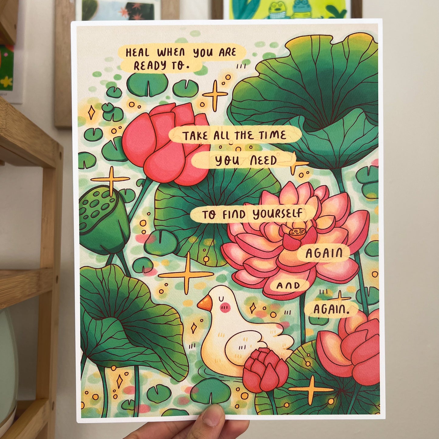 Lilly Pond Print